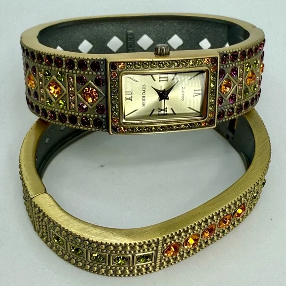 Heidi Daus | Accessories | Vintage Heidi Daus Art Deco Wide  display picture 1